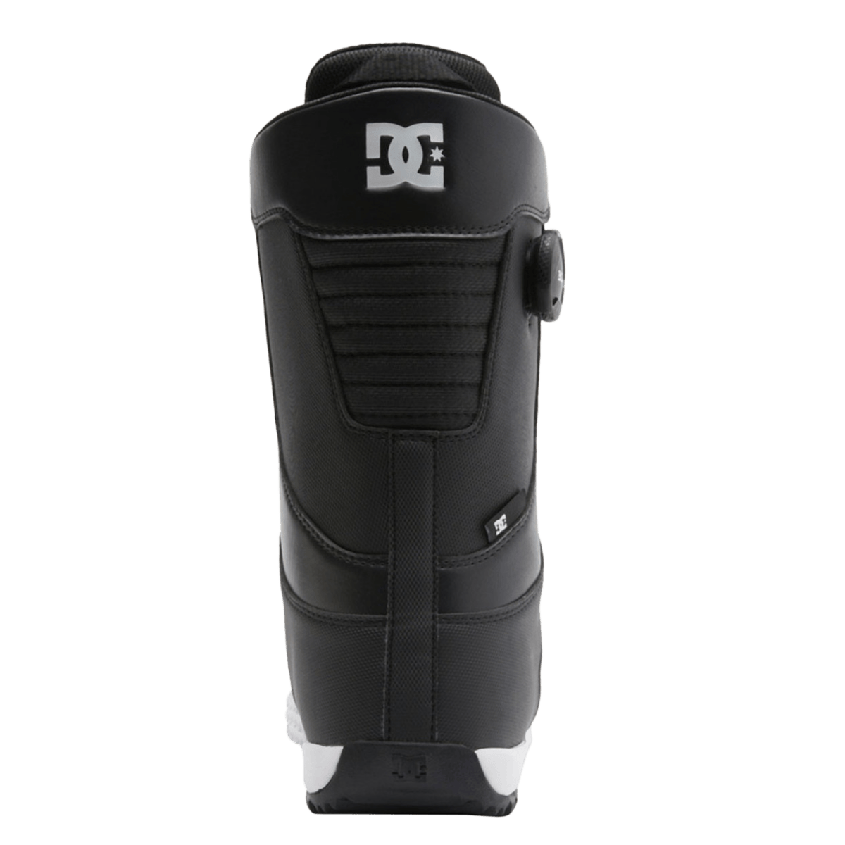 DC BOOTS MEN'S CONTROL SNOWBOARD BOOTS - WHEAT/BLACK - BACK VIEW