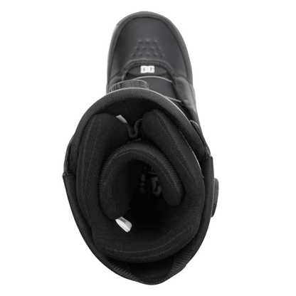 DC BOOTS MEN'S CONTROL SNOWBOARD BOOTS - WHEAT/BLACK - TOP VIEW