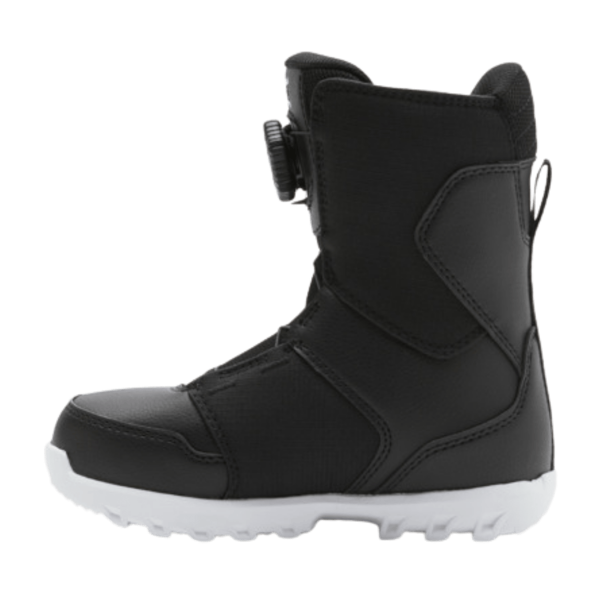 DC YOUTH SCOUT BOA SNOWBOARD BOOT 25/26 - BLK/WHT - RIGHT SIDE