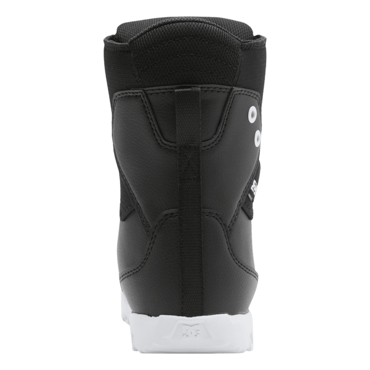 DC YOUTH SCOUT BOA SNOWBOARD BOOT 25/26 - BLK/WHT - BACK VIEW