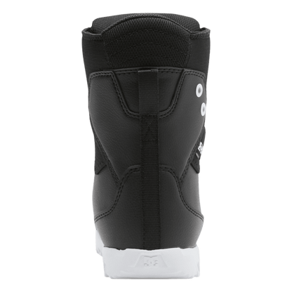 DC YOUTH SCOUT BOA SNOWBOARD BOOT 25/26 - BLK/WHT - BACK VIEW