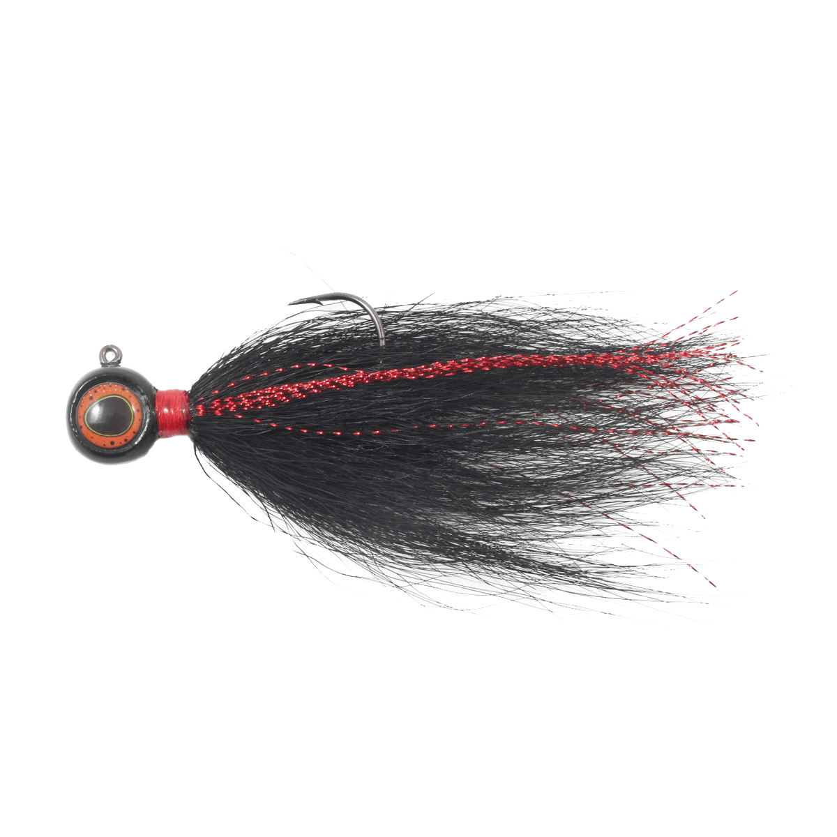 DEEP-VEE BUCKTAIL JIG 3/8 Oz BLACK