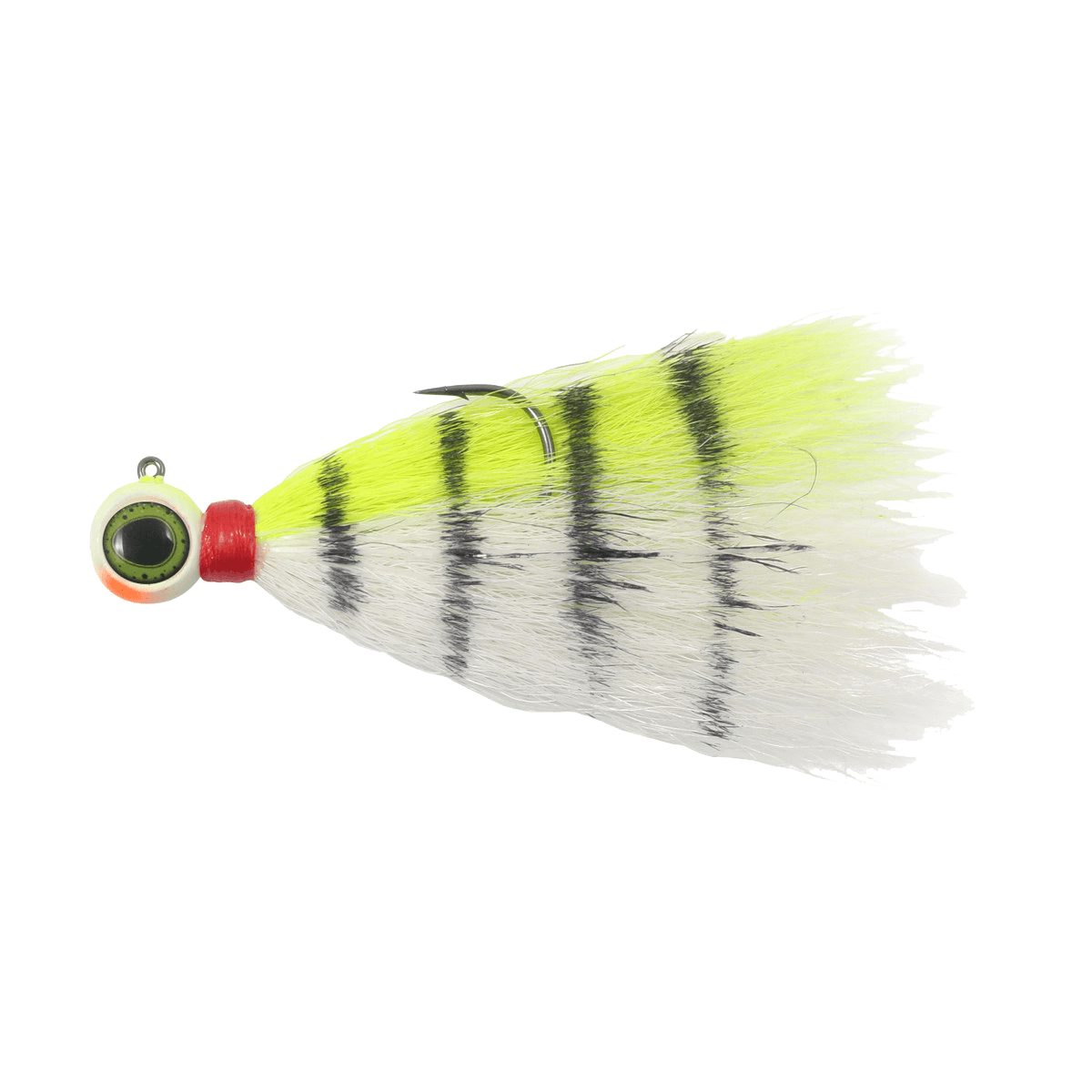 DEEP-VEE BUCKTAIL JIG 3/8 Oz CHARTREUSE
