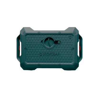 THE DEFENDER WATERPROOF BLUETOOTH SPEAKER - GREEN - BACK VIEW