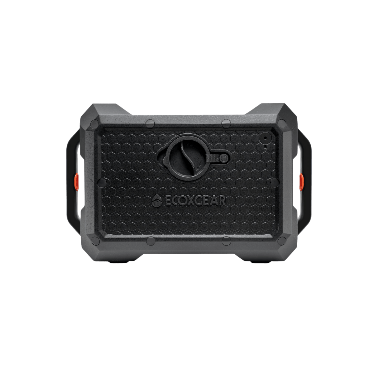 THE DEFENDER WATERPROOF BLUETOOTH SPEAKER - BLACK OAK - BACK VIEW