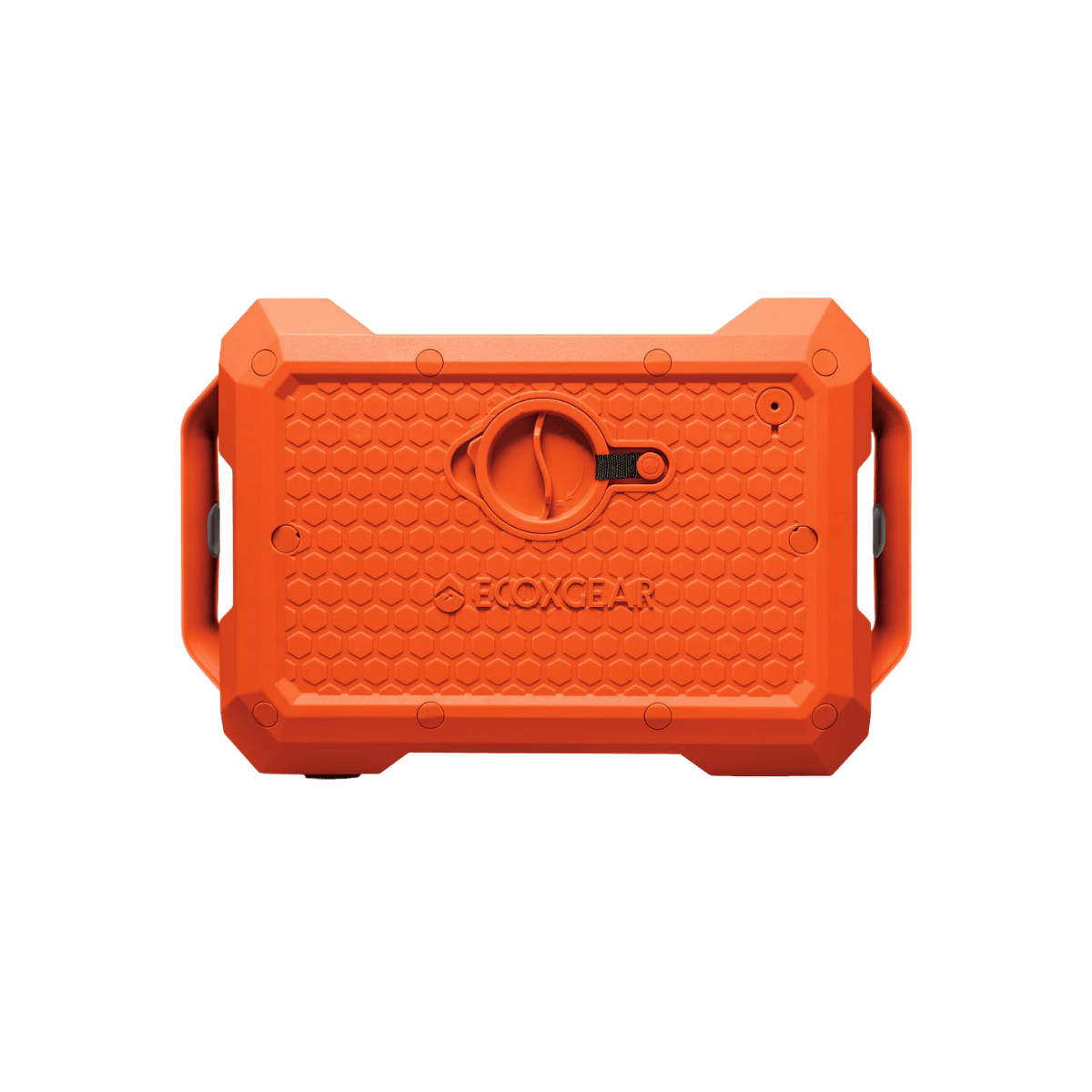 THE DEFENDER WATERPROOF BLUETOOTH SPEAKER - ORANGE - BACK VIEW