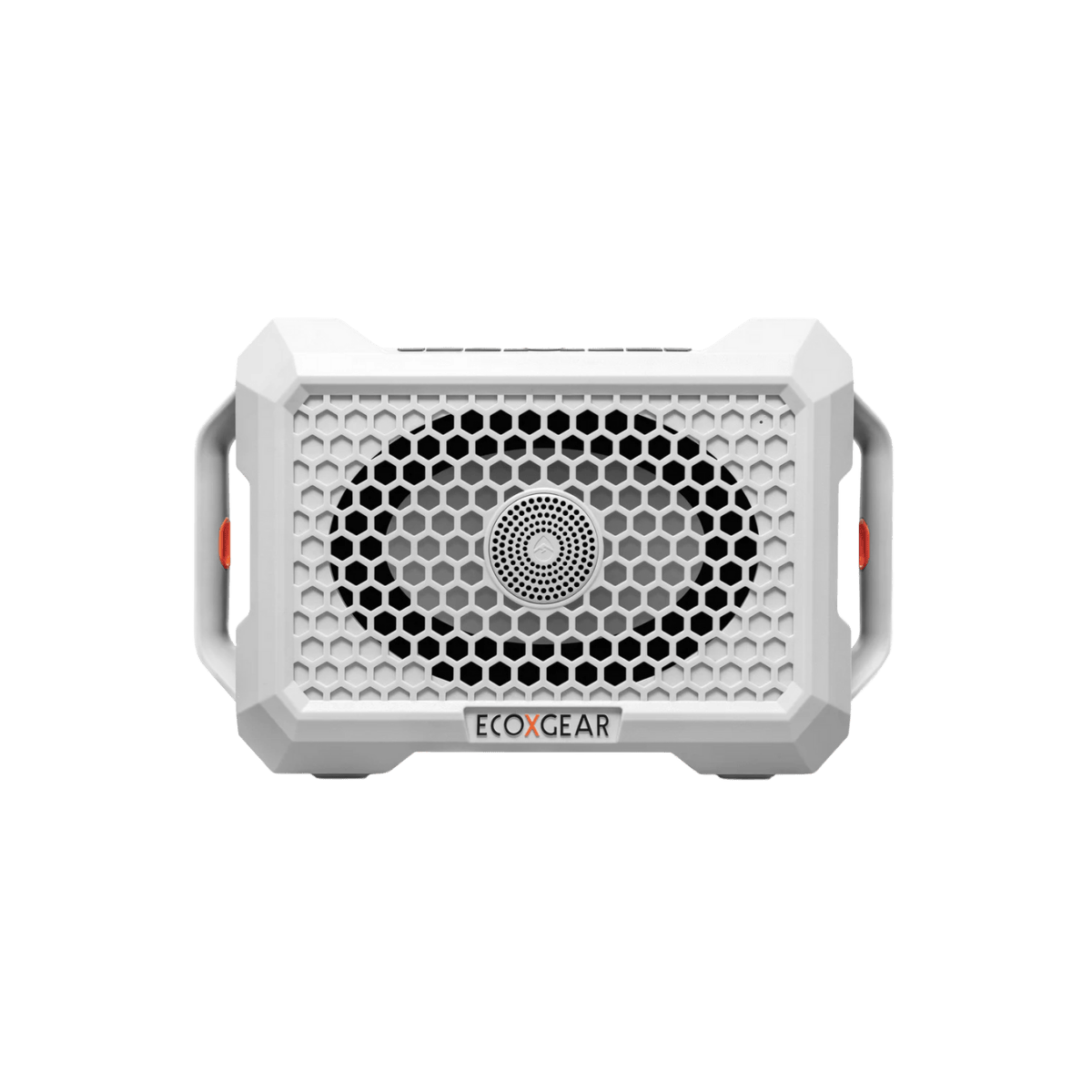 THE DEFENDER WATERPROOF BLUETOOTH SPEAKER - WHITE - FRONT VIEW