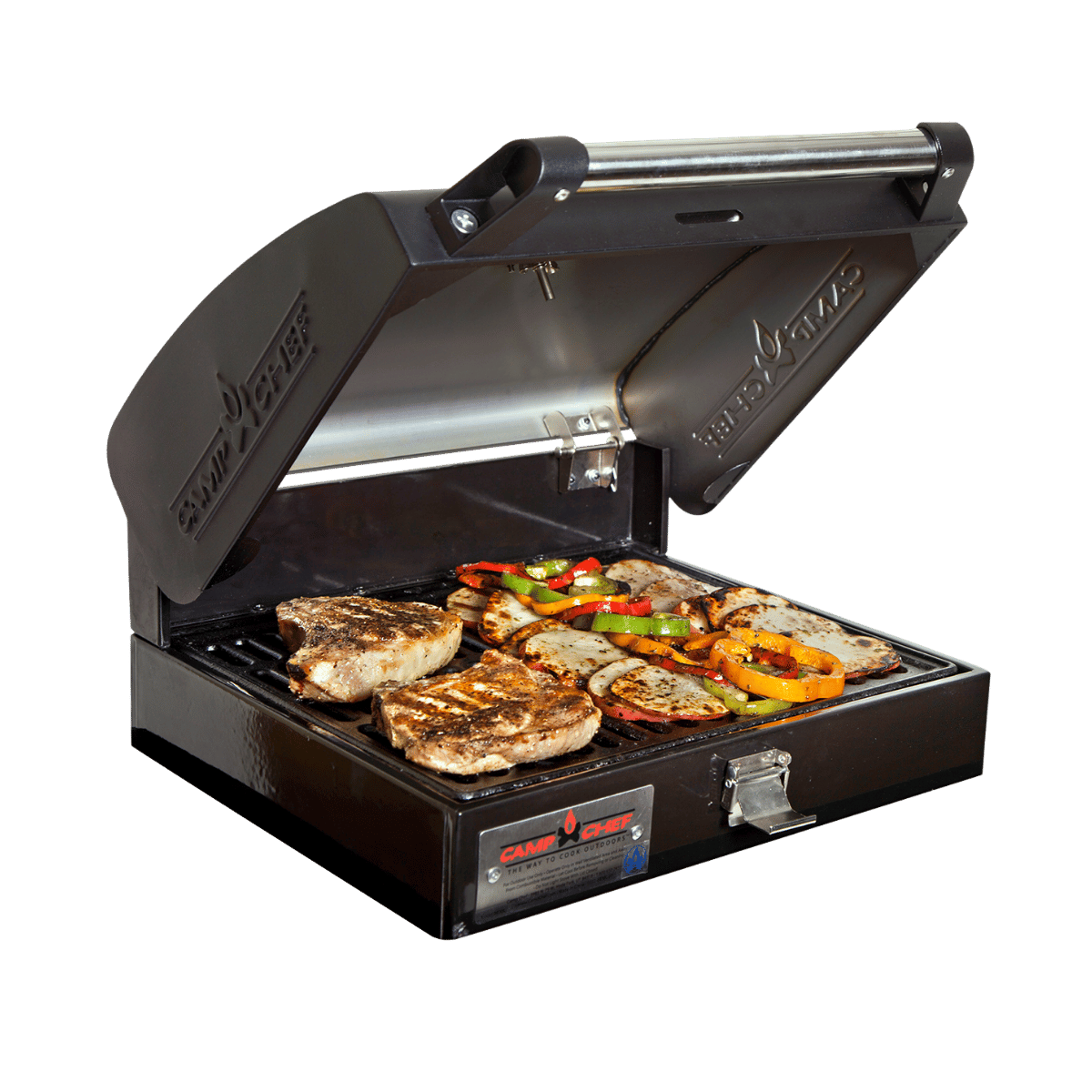 CAMP CHEF DELUXE BBQ GRILL BOX ACCESSORY 14" X 16" - 2