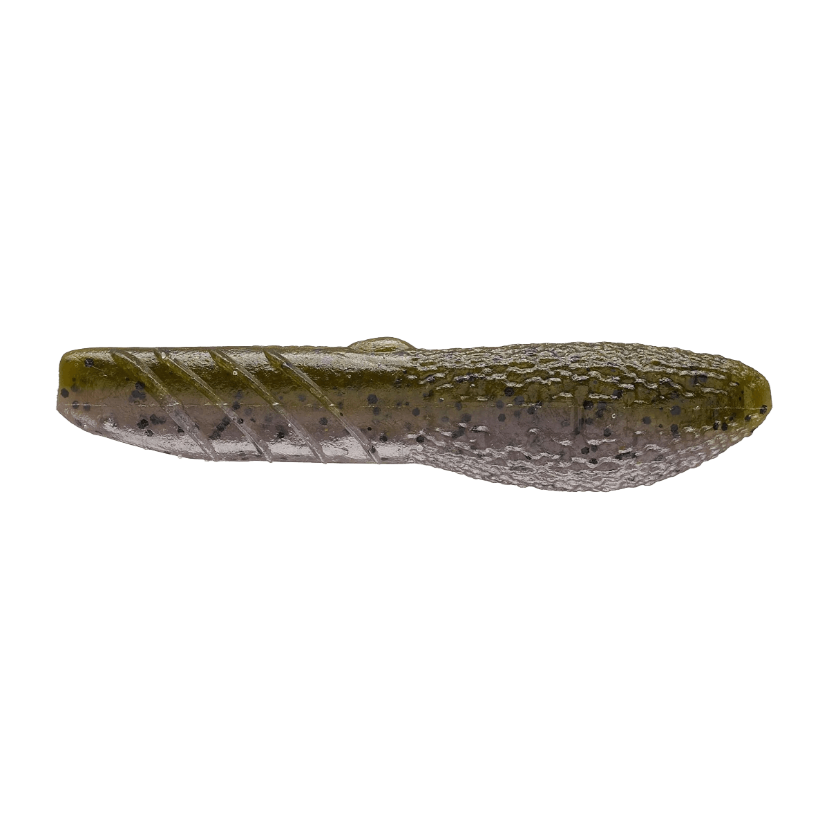 DEPS COVER SCAT SOFT STICK BAIT - 3'' - 6 PK - GREEN PUMPKIN SAKURA BABY