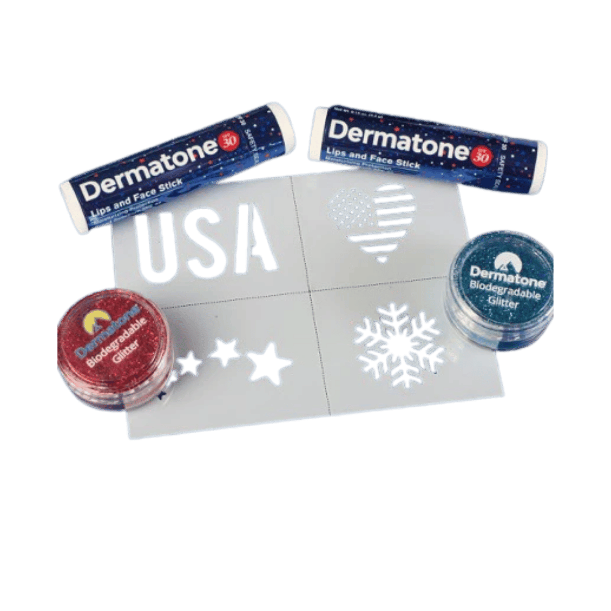 DERMATONE GLITTER KIT SNOW USA