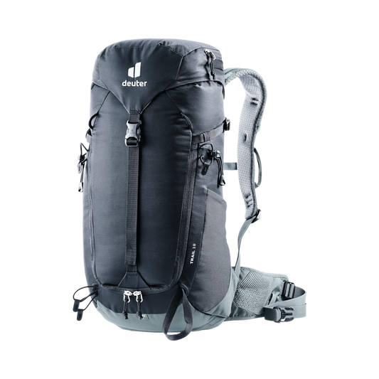 DEUTER TRAIL 18 BACKPACK BLACK SHALE
