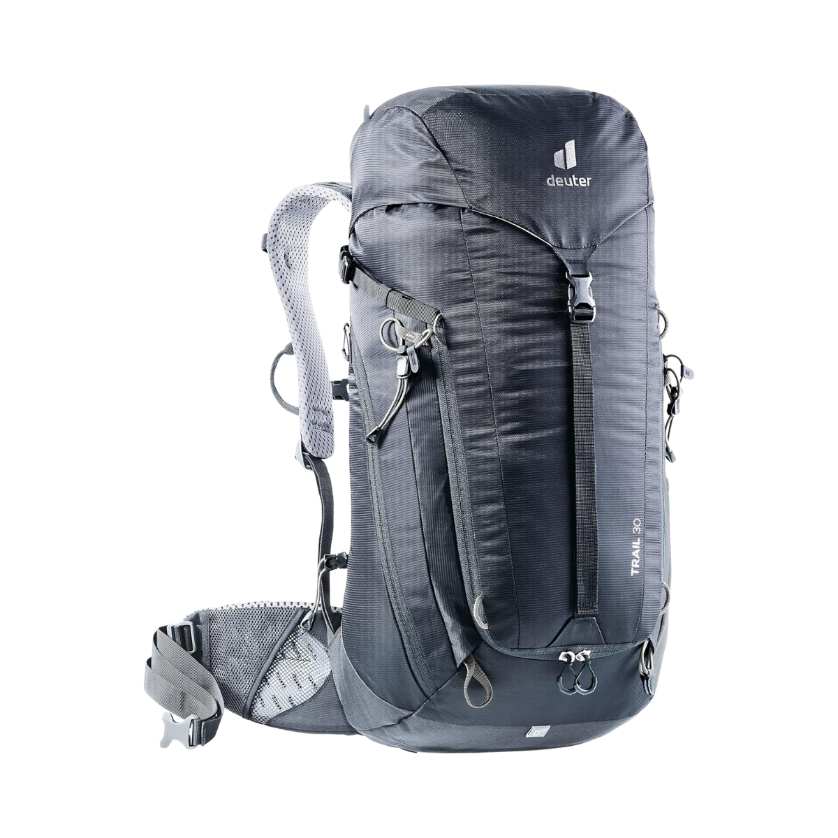 DEUTER TRAIL 30 HIKING BACKPACK BLACK GRAPHITE
