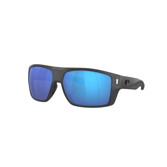 COSTA DEL MAR DIEGO SUNGLASSES - BLUE MIRROR 580G - MATTE GRAY