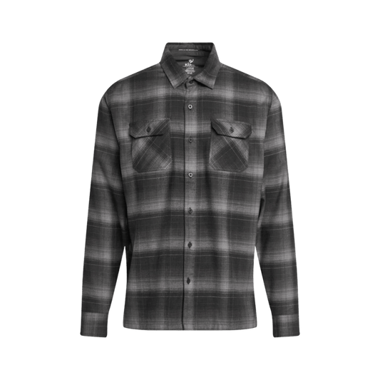 KUHL MEN'S DILLINGR FLANNEL LONGSLEEVE - BRUSHED NICKEL