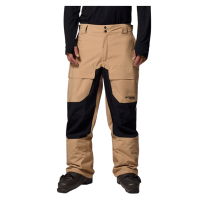 COLUMBIA MEN'S WINTER DISTRICT PANT - CANOE/BLACK - FRONT VIEW