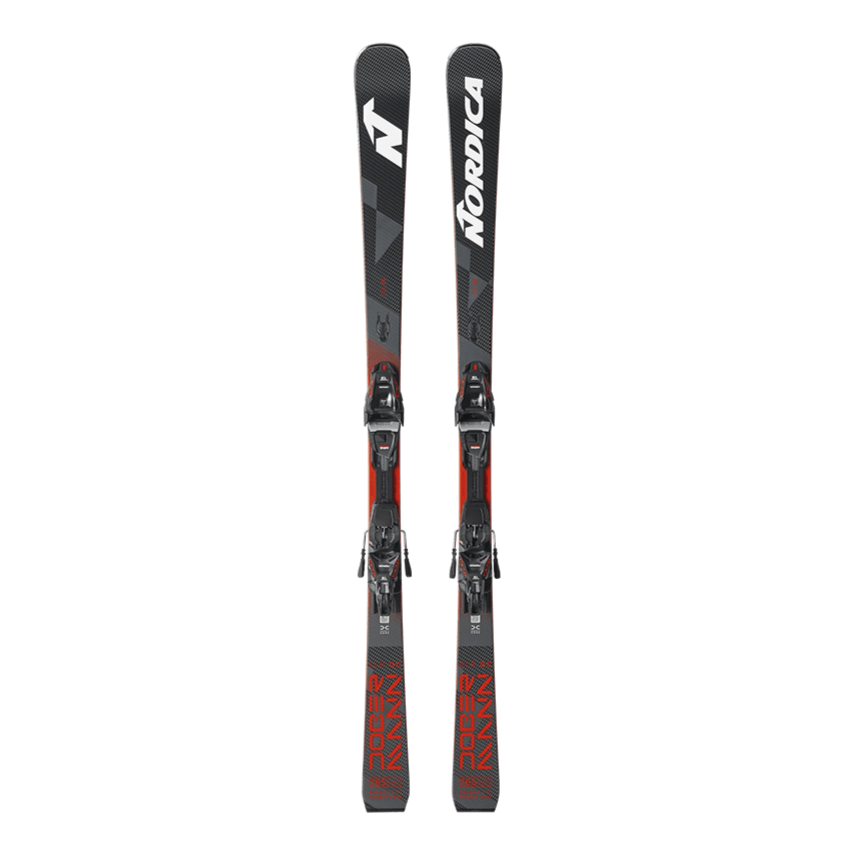 DOBERMANN SLR DC W/ COMP 13 DH SKI - BLACK/RED