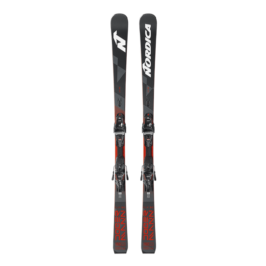 DOBERMANN SLR DC W/ COMP 13 DH SKI - BLACK/RED