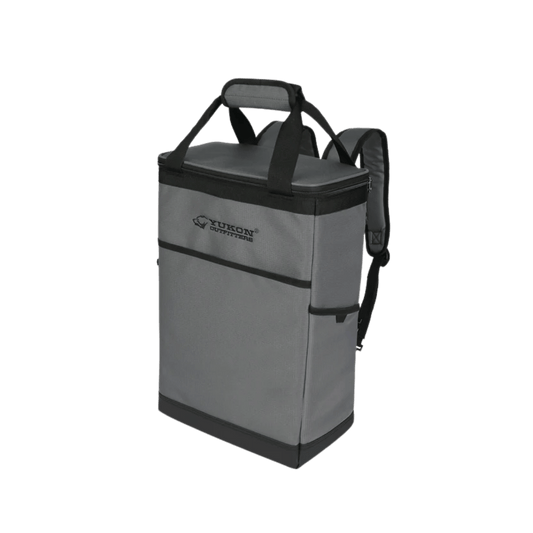 YUKON OUTFITTERS DOCKSIDE BACKPACK COOLER GREY BLACK