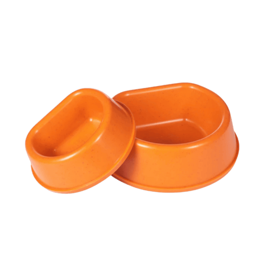 RUFF LAND PERFORMANCE KENNELS DOG BOWL - MEDIUM - ORG SPECKLE