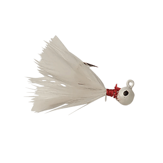 DOUBLE OO FLU-FLU JIG WHITE IMAGE