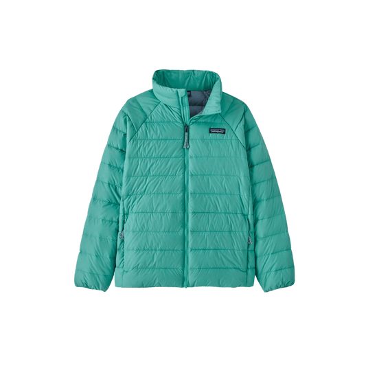 PATAGONIA KIDS' DOWN SWEATER - FRESH TEAL