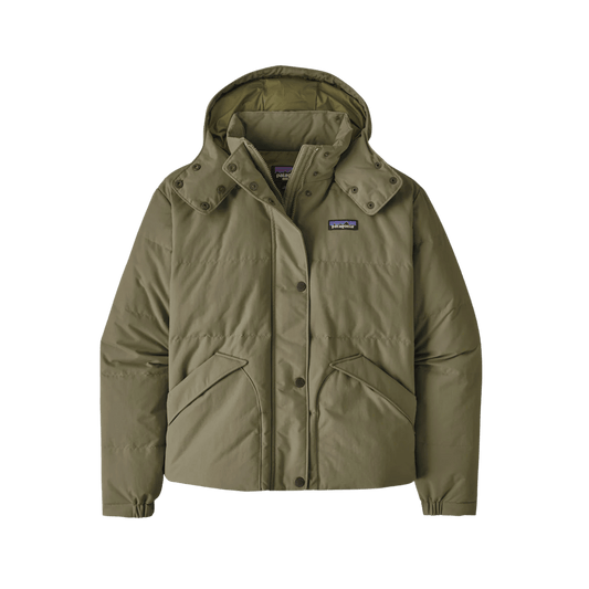 PATAGONIA WOMEN'S DOWNDRIFT JACKET - GARDEN GREEN