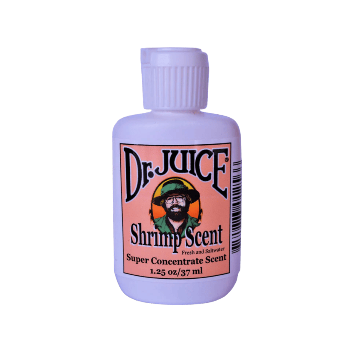 DR.JUICE FISH ATTRACTOR CONCENTRATE - SHRIMP 4OZ" - FRONT