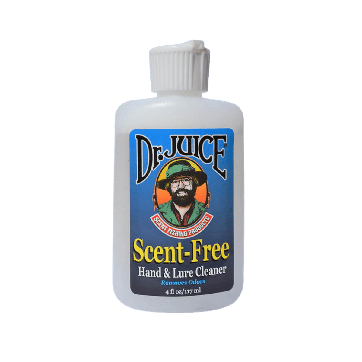 DR.JUICE HAND AND LURE CLEANER - 4OZ" - FRONT