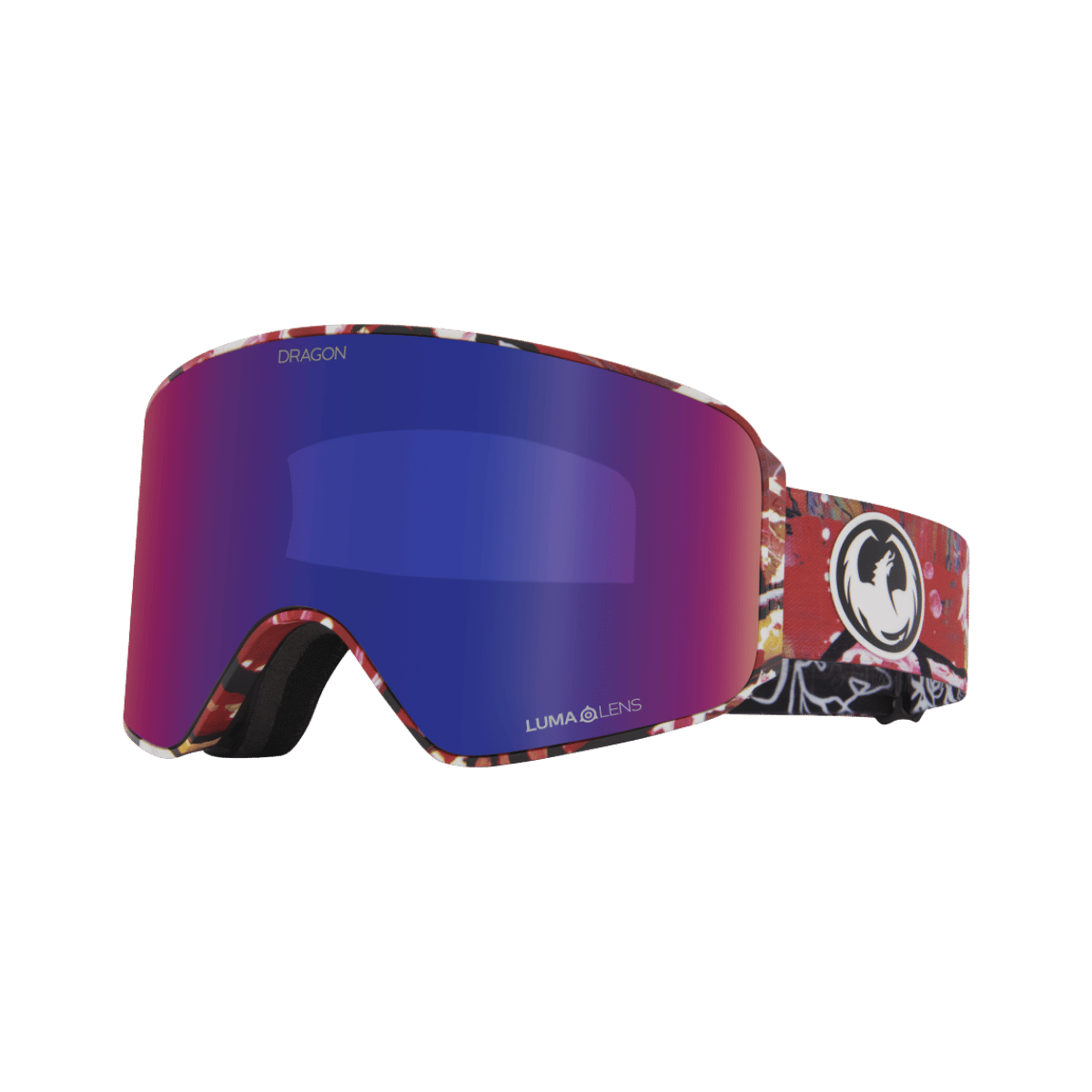 DRAGON NFX MAG OTG IR BONUS, BENCHETLER25, LUMALENS, VIOLET, FRONT AND SIDE ANGLE, LOGO
