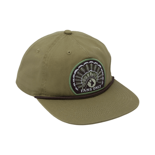 DRAKE FANS ONLY ROPE CAP OLIVE