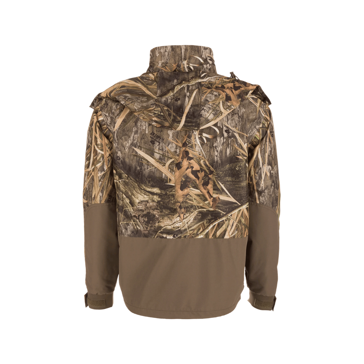 DRAKE MEN'S EST HEAT-ESCAPE WP FULL ZIP 2.0 - SG HABITAT - BACK