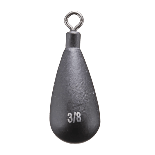 VMC TUNGSTEN B.E.T. DROP SHOT WEIGHT - 1/8OZ - MATTE BLACK