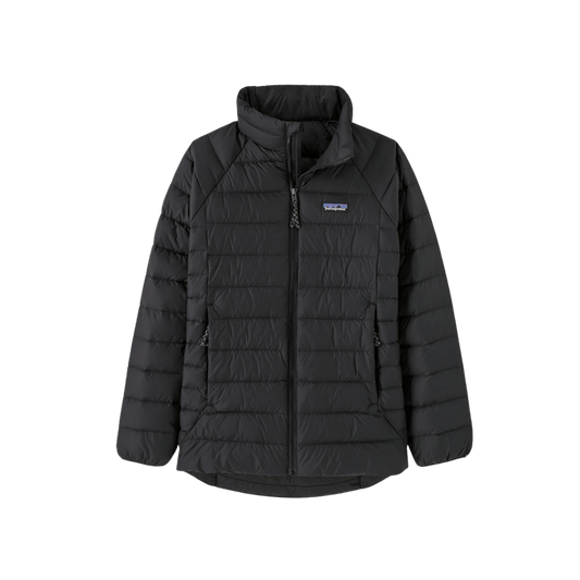 PATAGONIA KIDS' DROP-TAIL DOWN SWEATER - BLACK