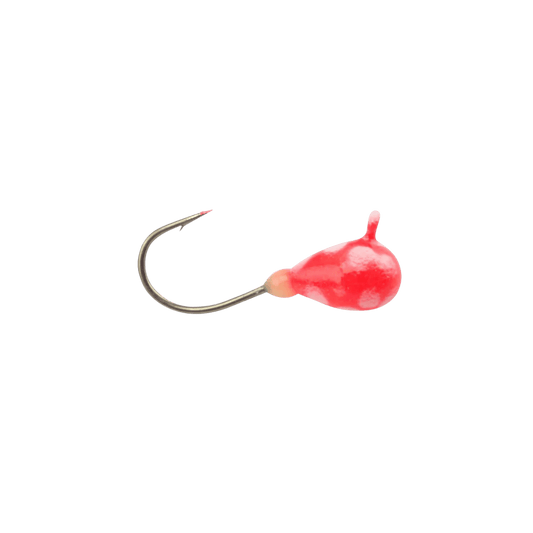 CLAM DROP JIG SZ10 - 7/64OZ - PINK/GLOW DOT