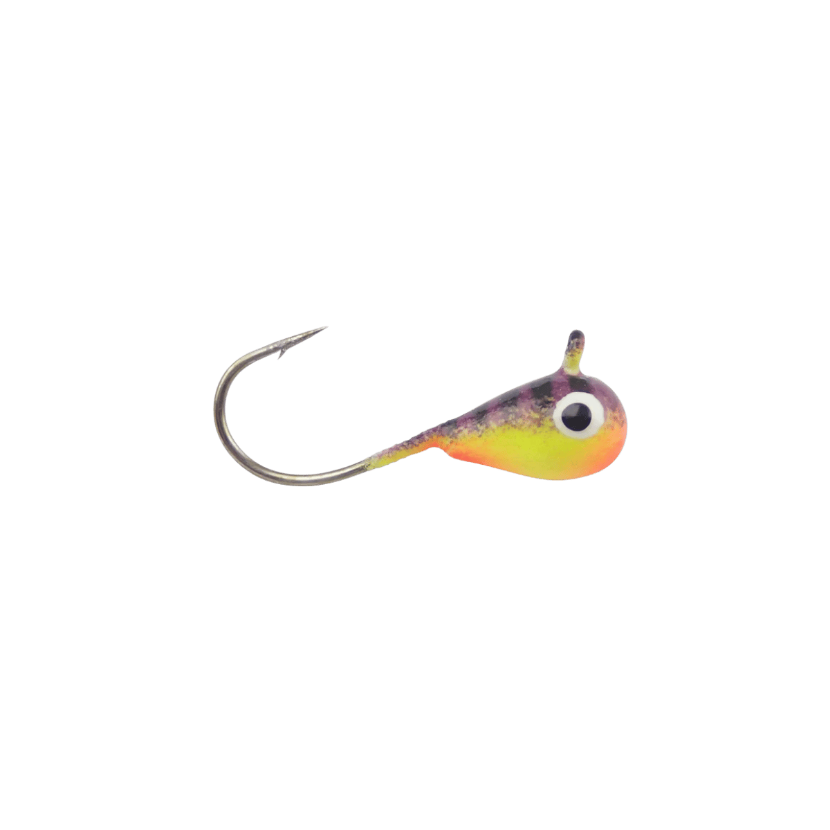 CLAM DROP JIG SZ08 - 1/16OZ - GLOW PURPLE TIGER