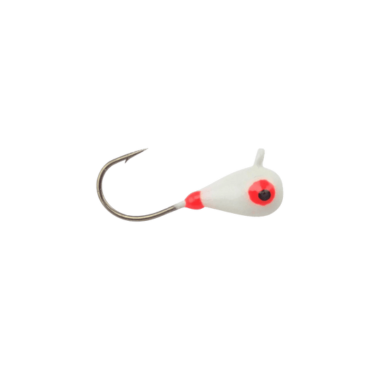 CLAM DROP JIG SZ12 - 1/16OZ - WHITE GLOW WONDERBREAD