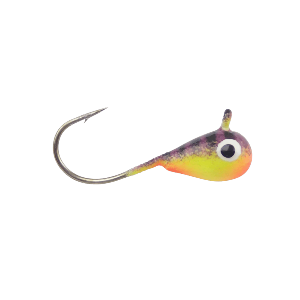 CLAM DROP JIG XL SZ10 - 1/32OZ - GLOW PURPLE TIGER