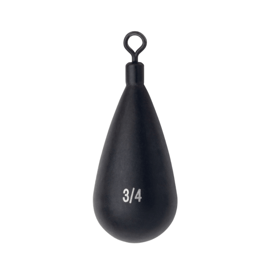 VMC TUNGSTEN B.E.T. DROP SHOT WEIGHT - 3/4OZ - MATTE BLACK