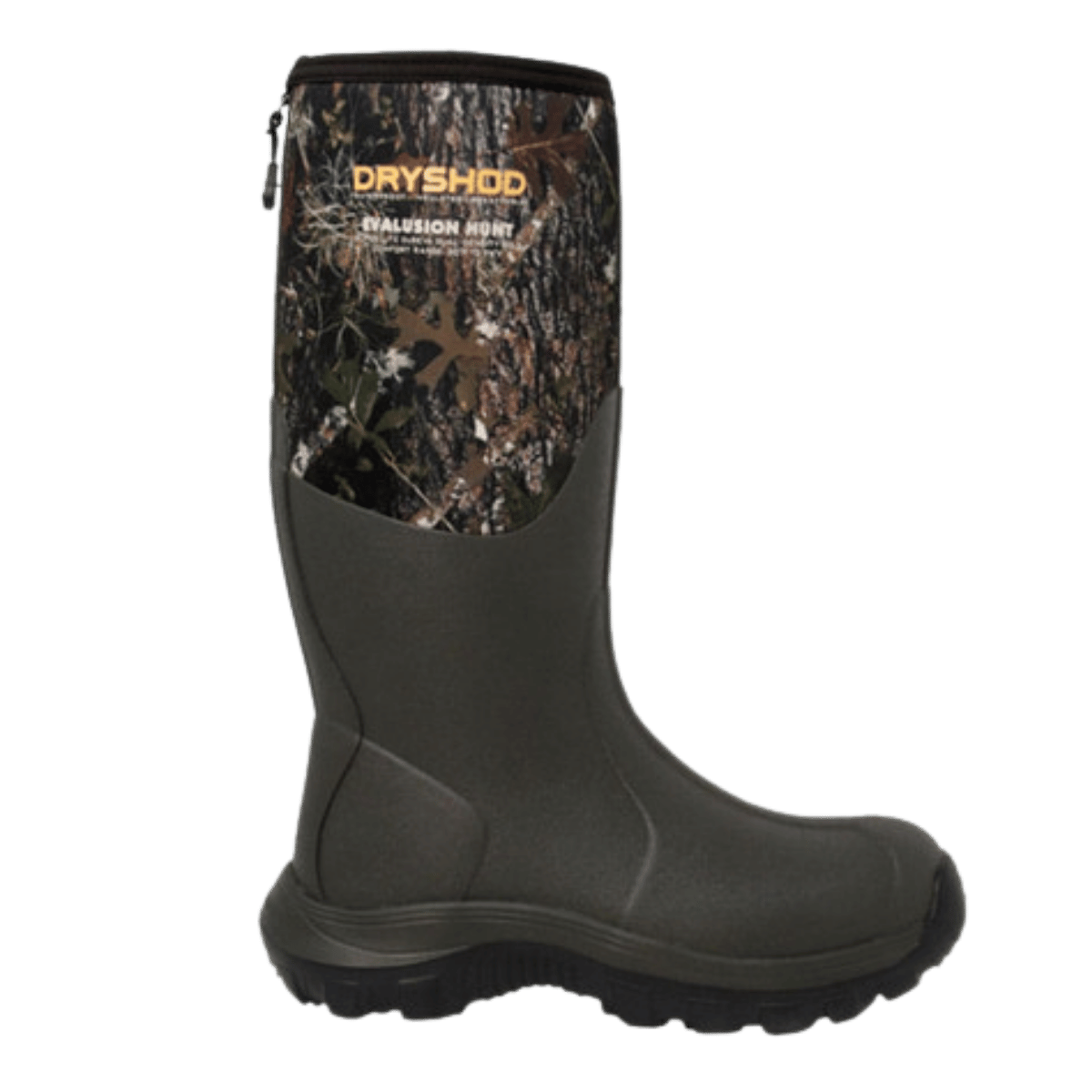 DRYSHOD MEN'S EVALUSION HUNT BOOTS 20°F - CAMO/BARK