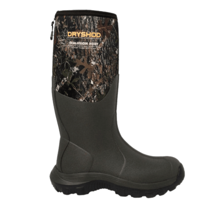 DRYSHOD MEN'S EVALUSION HUNT BOOTS 20°F - CAMO/BARK