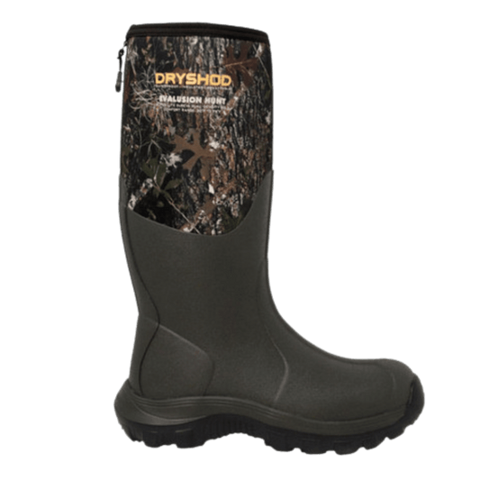 DRYSHOD MEN'S EVALUSION HUNT BOOTS 20°F - CAMO/BARK