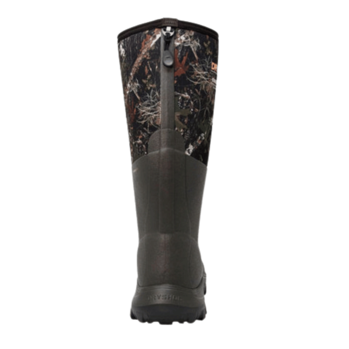 DRYSHOD MEN'S EVALUSION HUNT BOOTS 20°F - CAMO/BARK_BACKANGLE