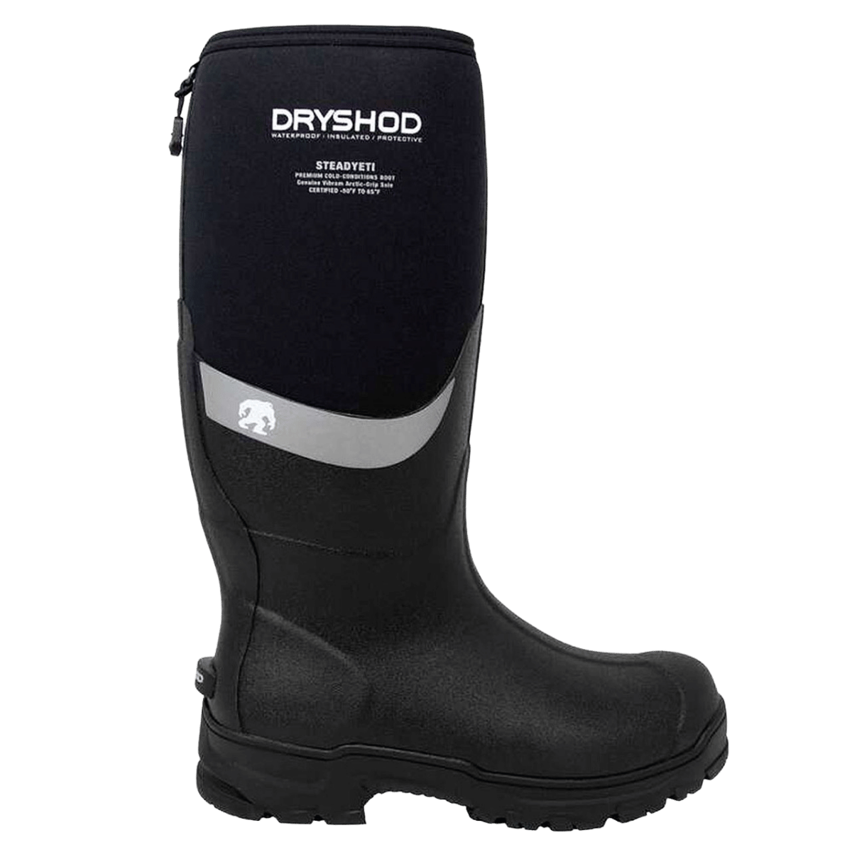 DRYSHOD MEN'S STEADYETI ARCTIC GRIP HI BOOTS -40°F - BLACK
