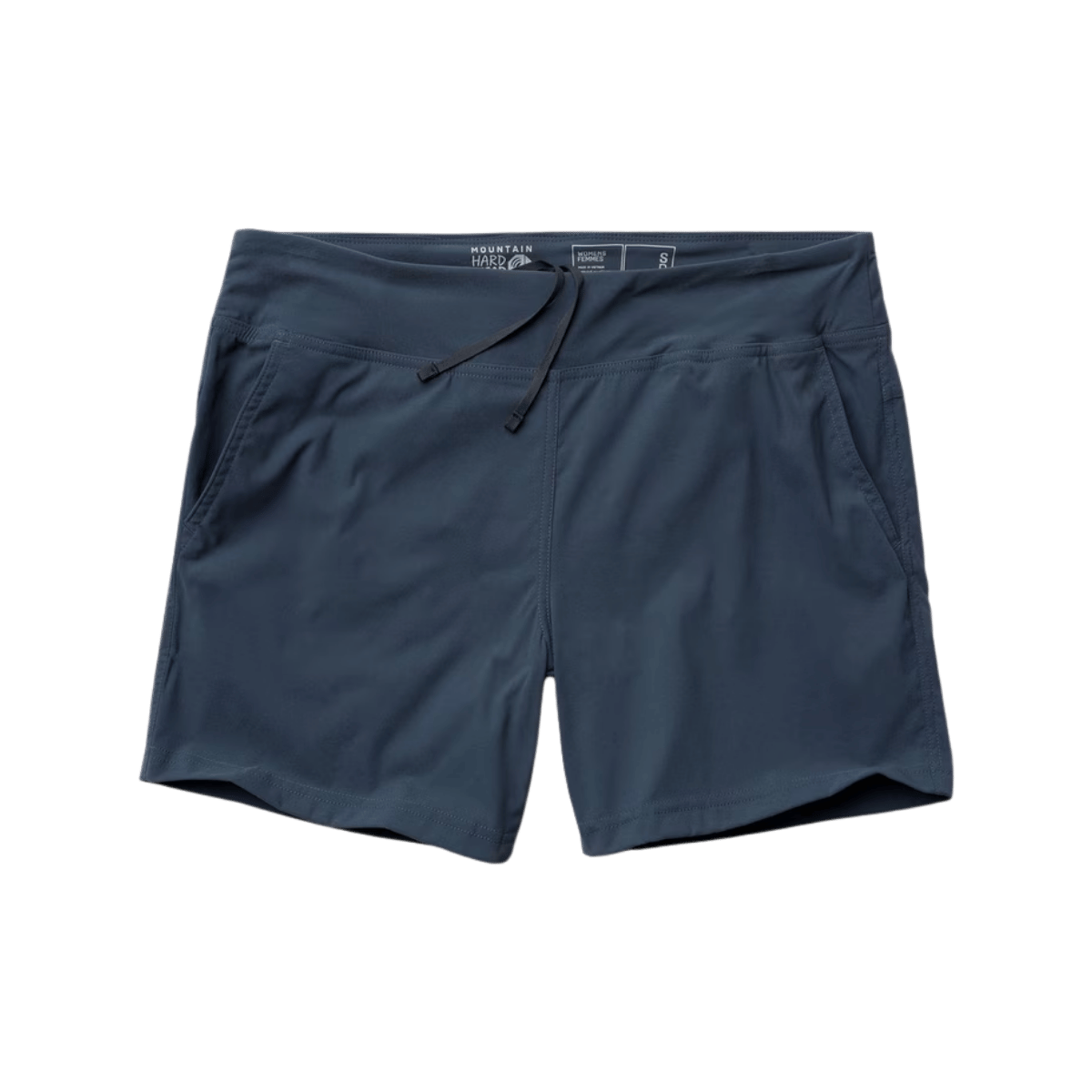 MOUNTAIN HARDWEAR WOMEN'S DYNAMA SHORT 5" - MOON BLUE