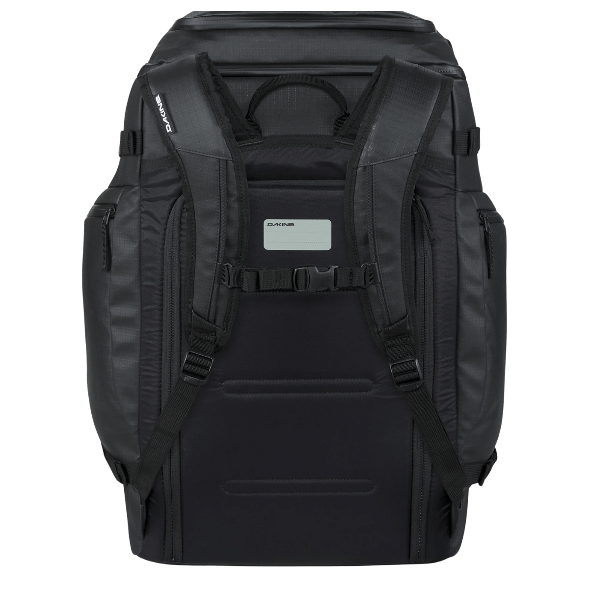 DAKINE BOOT PACK DLX 75L - ONE SIZE - BLACK COATED - BACK VIEW