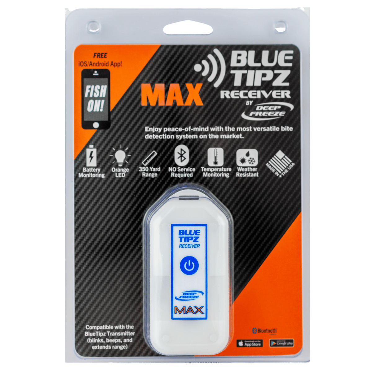 DEEP FREEZE BLUE TIPZ RECEIVER/BOOSTER MAX 22 IN PICK VIEW
