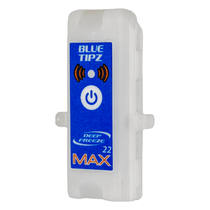 DEEP FREEZE BLUE TIPZ TRANSMITTER MAX 22 FRONT SIDE VIEW