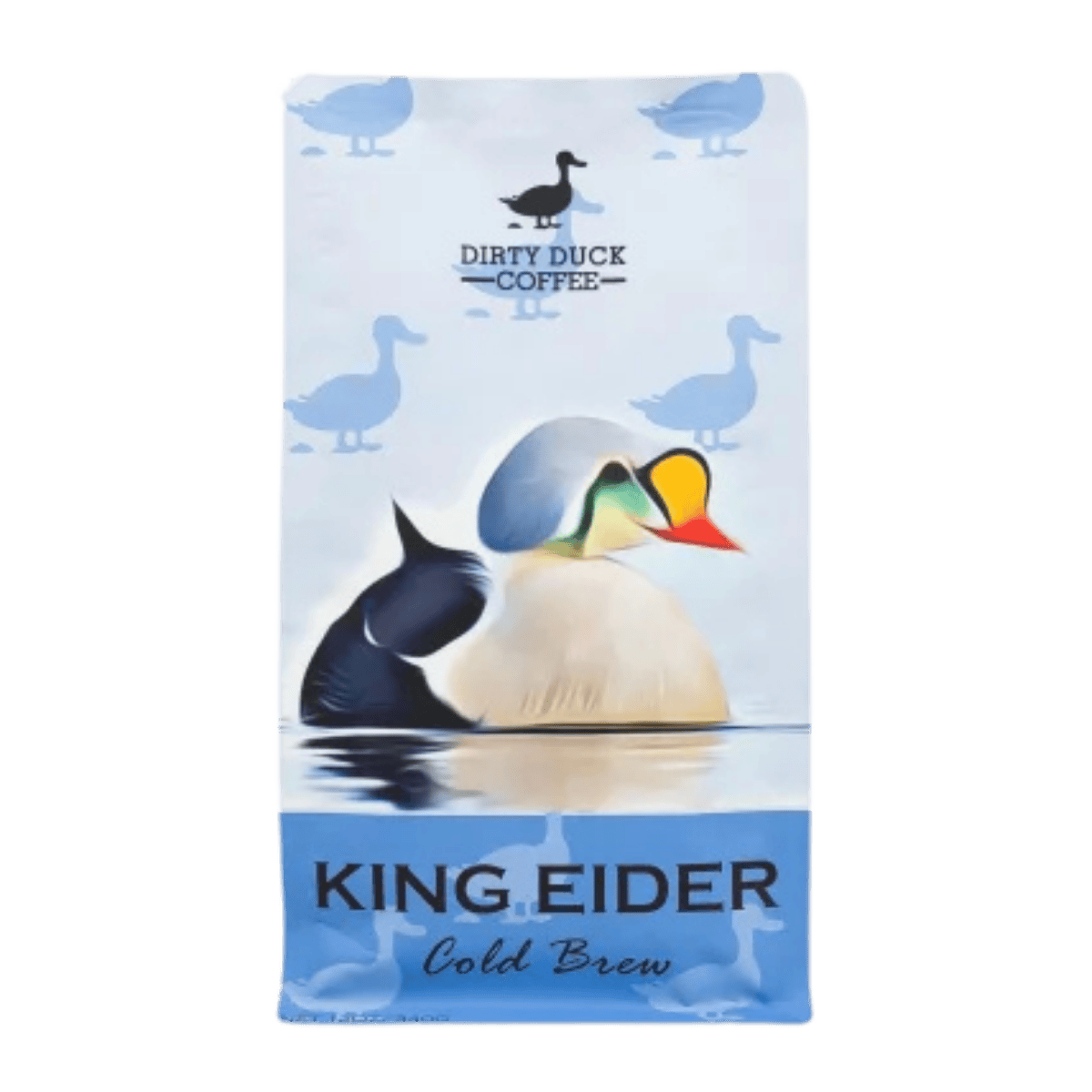 DIRTY DUCK COFFEE COLD BREW 12 OZ - KING EIDER COLD - FRONT VIEW
