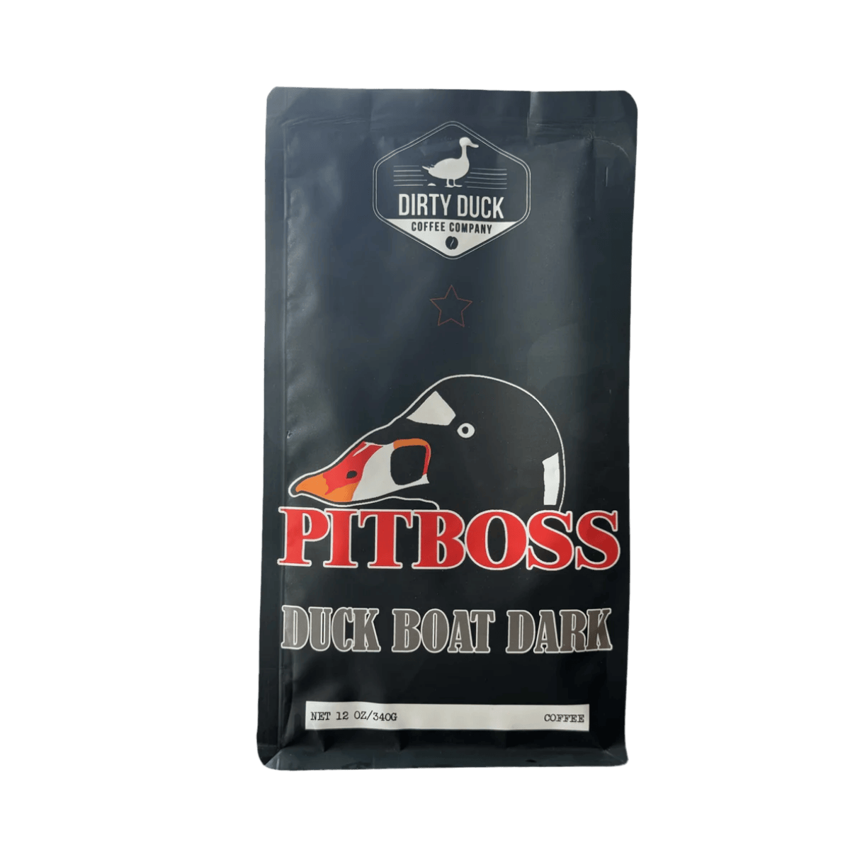 DIRTY DUCK COFFEE - PITBOSS DUCK BOAT DARK