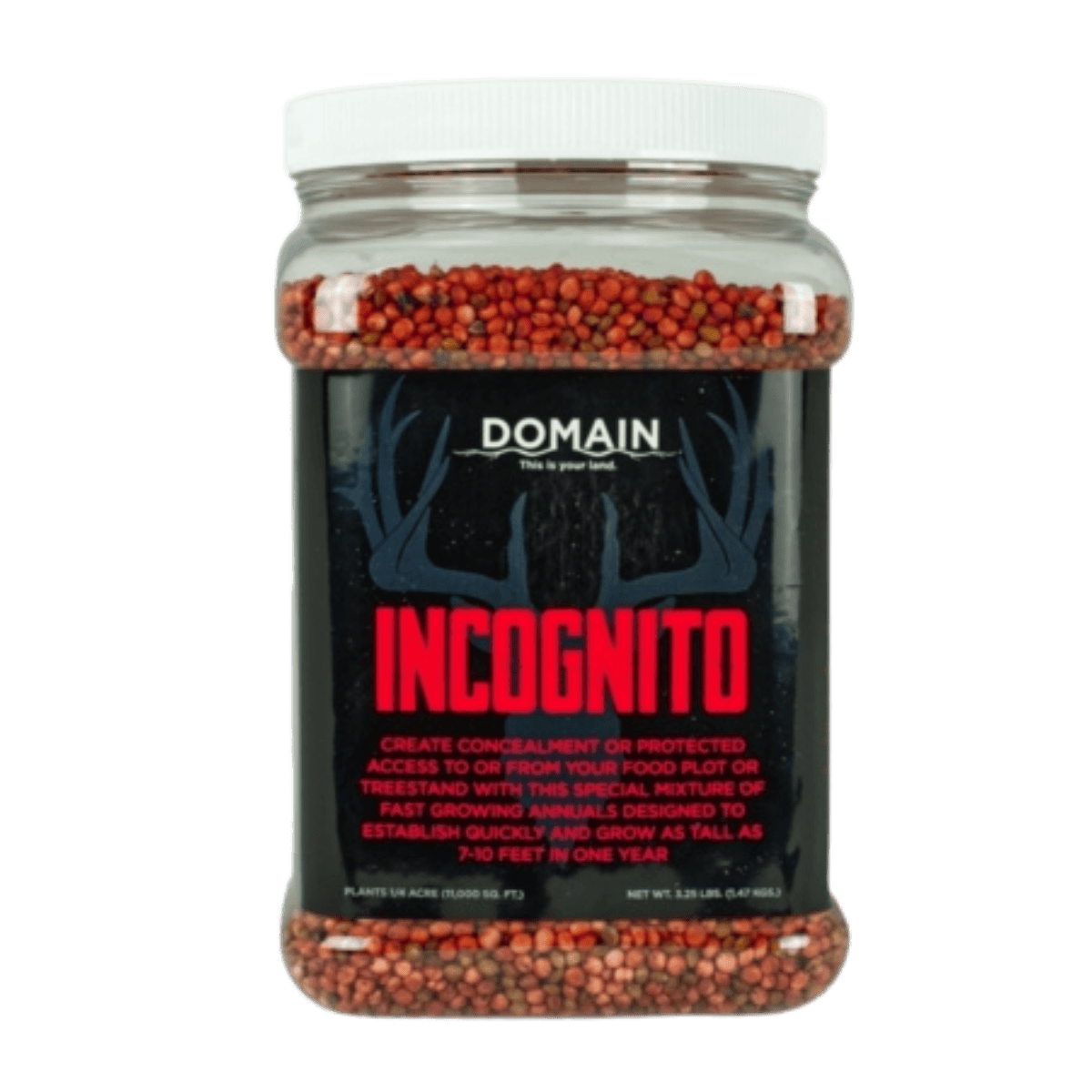 DOMAIN OUTDOOR INCOGNITO 1/4 ACRE ANNUAL